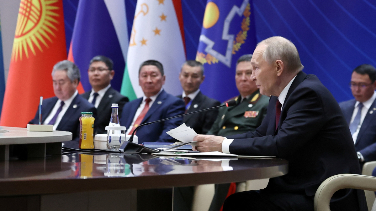 Putin says U.S.-Ukraine text could form basis for future peace deal