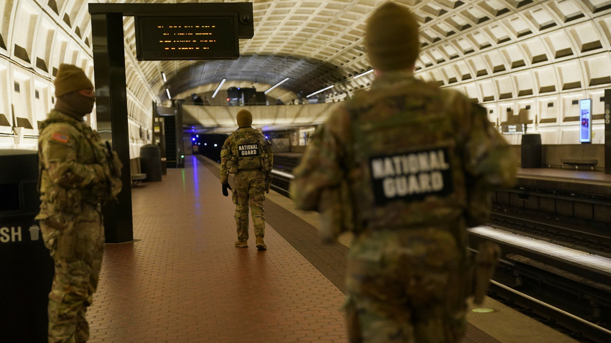 Washington D.C. National Guard shooting suspect faces upgraded charge of 1st-degree murder