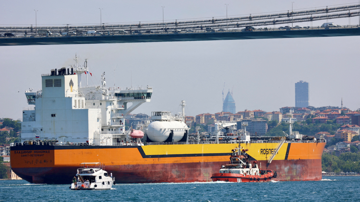 Ukraine hits two Russian 'shadow fleet' tankers with drones in Black Sea