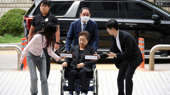 Han Hak-ja on trial over bribery allegations