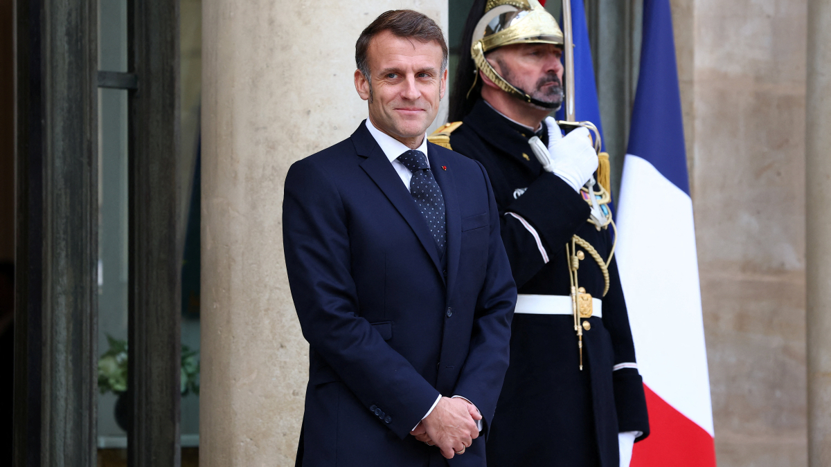 France's Macron says only Ukraine can decide on its territories