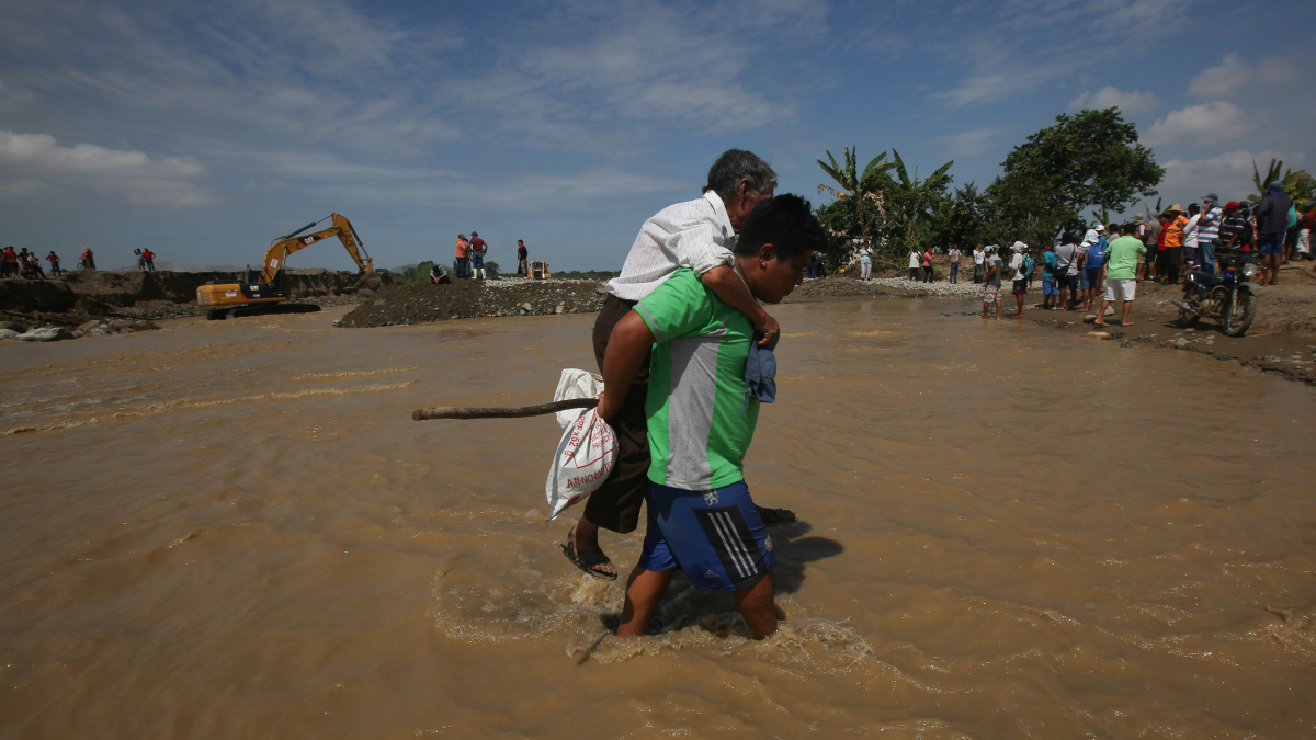 Peru landslide kills 12 as boats swept away on Ucayali river