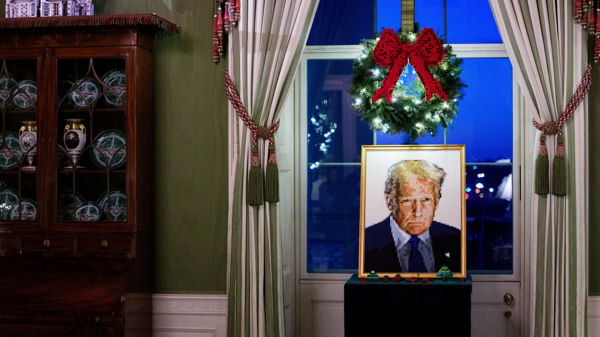 U.S. First Lady Melania Trump shows off 2025 White House Christmas Decorations