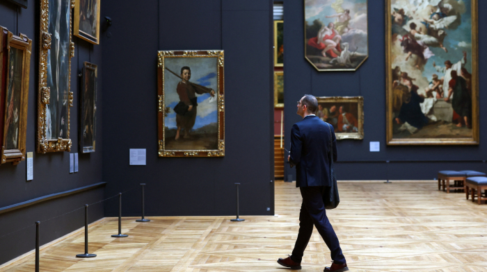 Louvre Museum re-opens newly renovated painting and sculpture galleries
