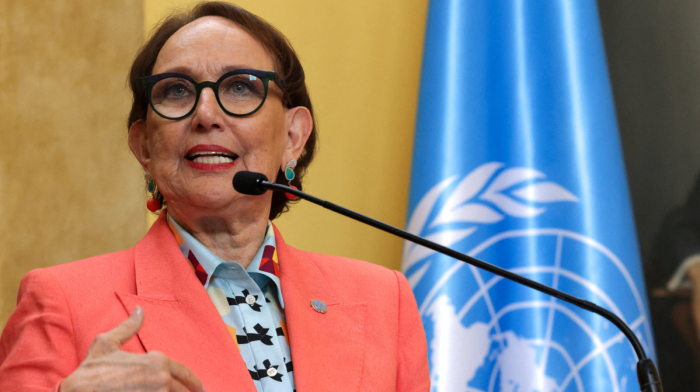 UN chief hopeful Grynspan calls on end of male leadership after 80 years