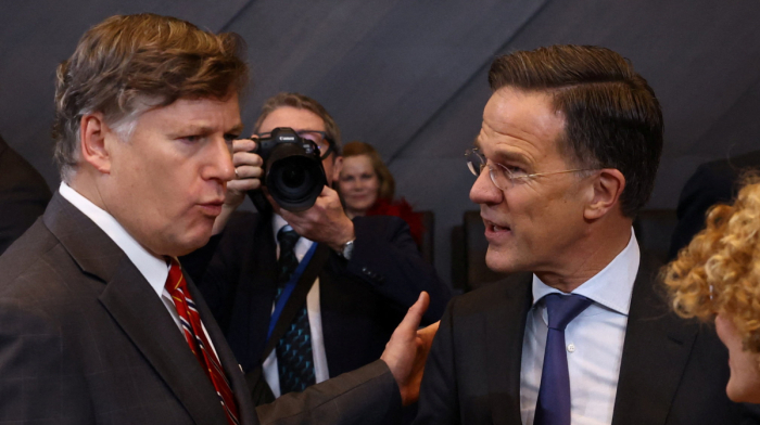 NATO foreign ministers meeting underway at the Alliance's headquarters