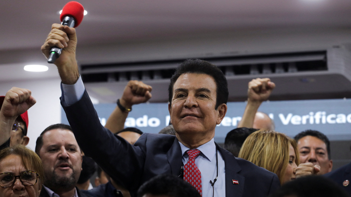 Centrist Nasralla leads tight Honduras vote as Trump alleges fraud