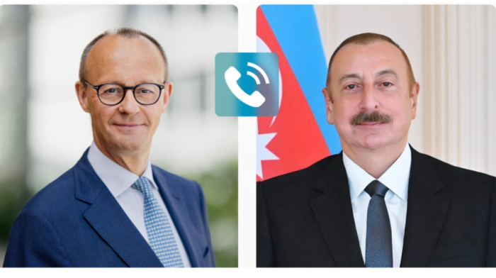 German Chancellor Merz invites President Ilham Aliyev to visit Germany amid bilateral talks