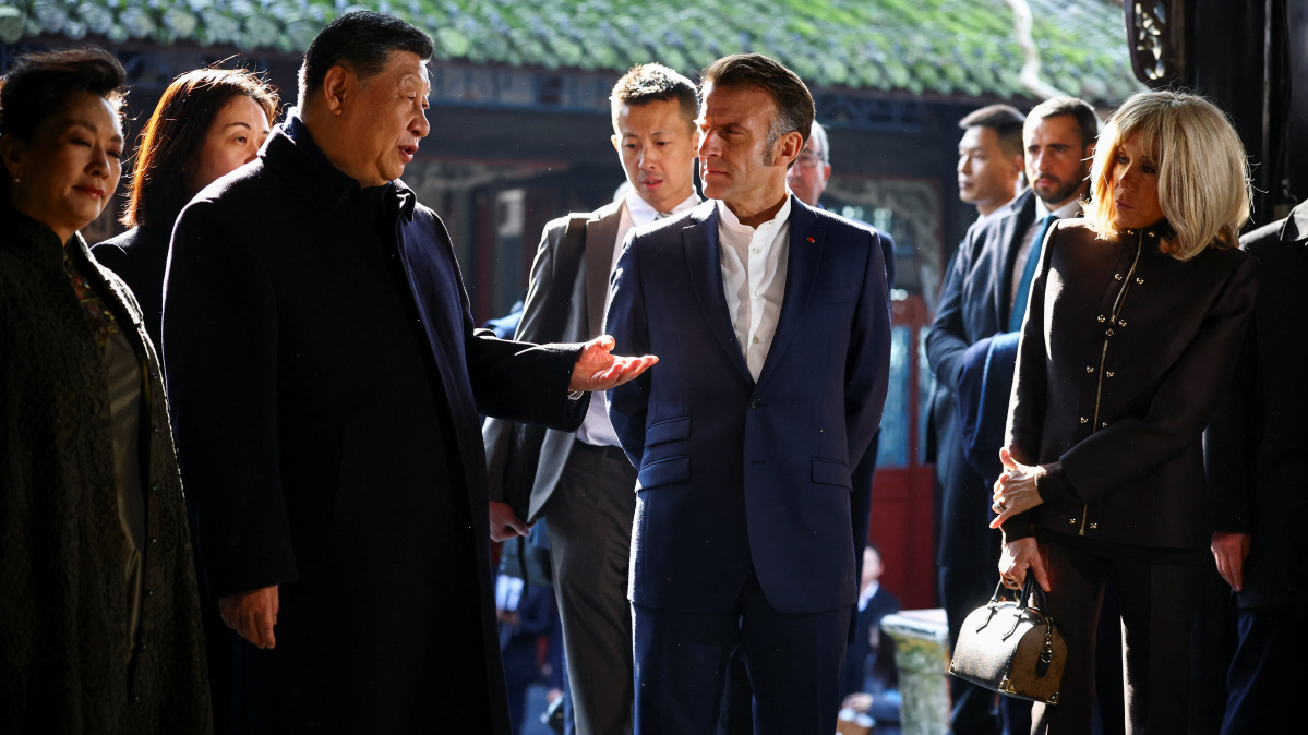 Xi joins Macron in southwest China on rare trip with a global leader outside Beijing