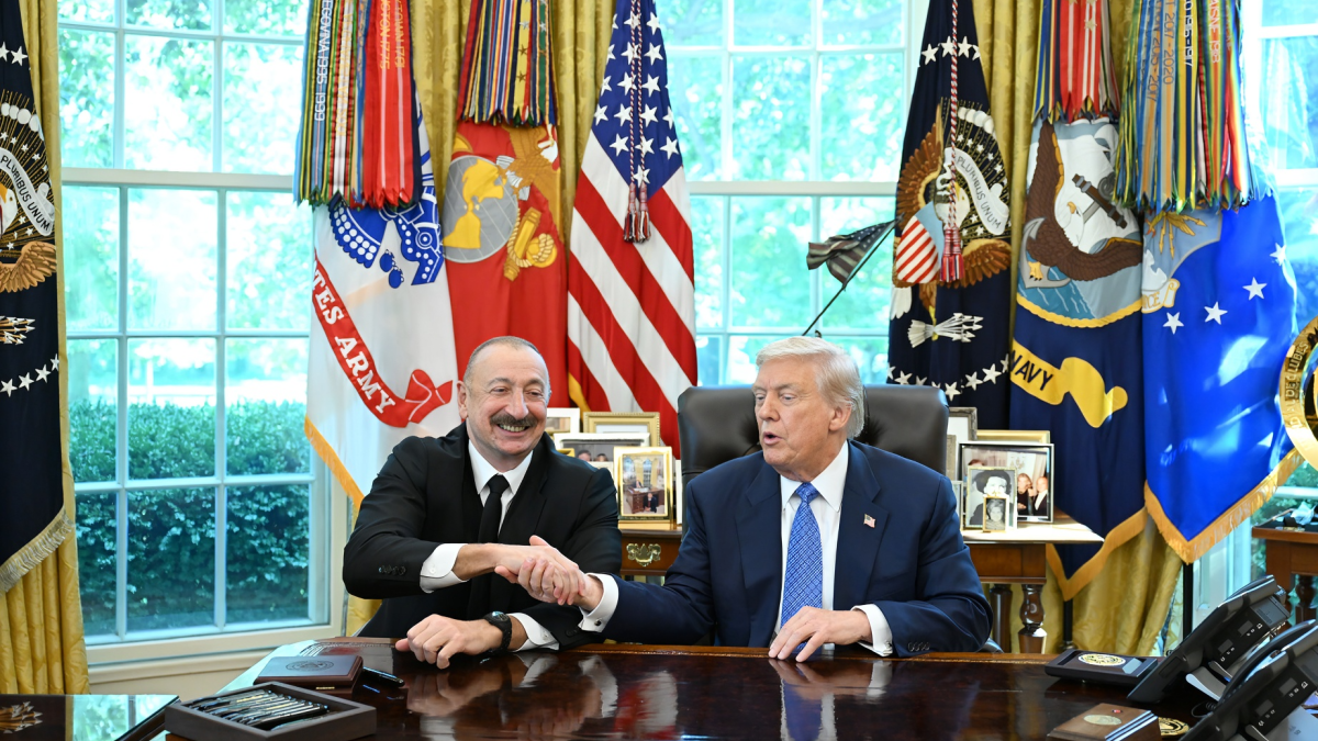 U.S. President Donald Trump thanks President Ilham Aliyev for Nobel Peace Prize nomination