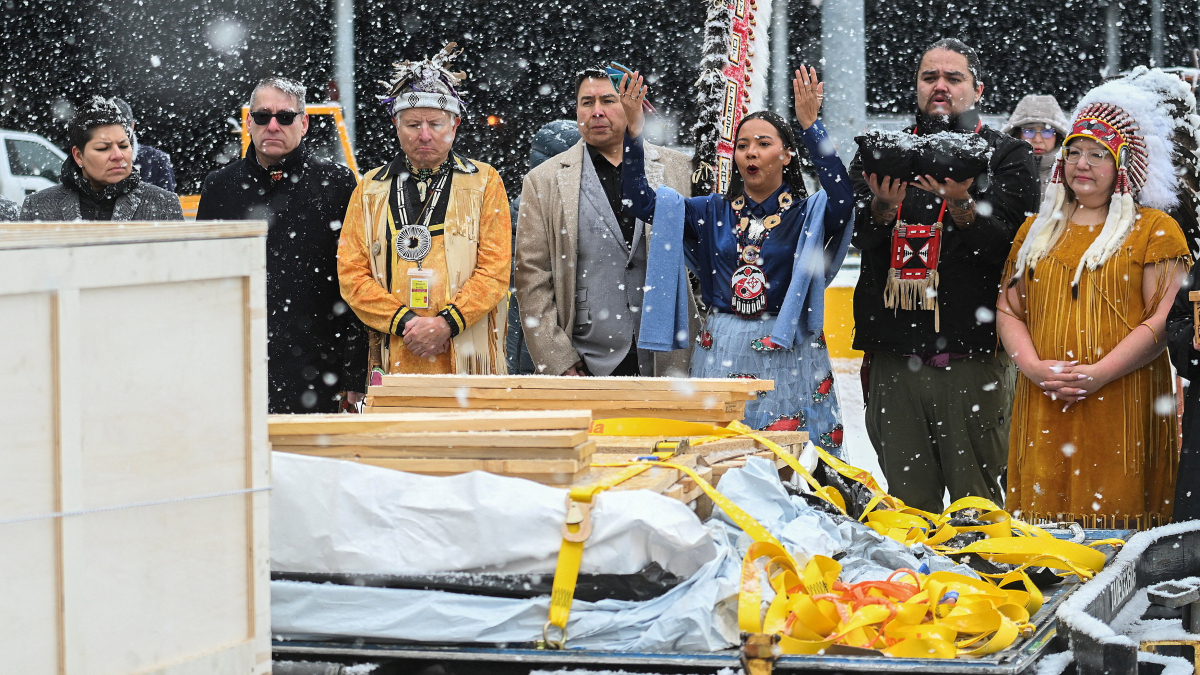 Indigenous artifacts return to Canada after a century in Vatican collection