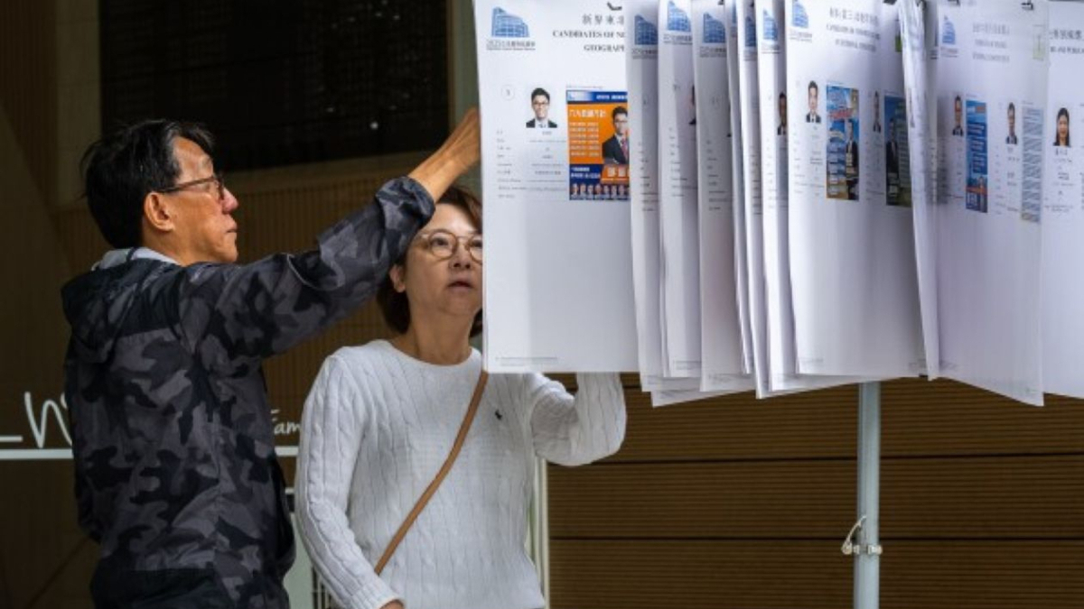 Hong Kong patriots-only election