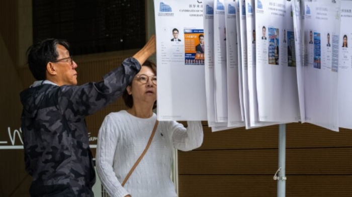 Hong Kong patriots-only election
