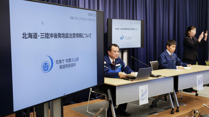 Powerful quake hits northeastern Japan, triggers evacuations and tsunami alert