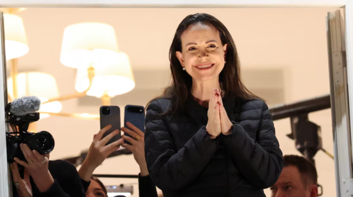 Maria Corina Machado surfaces in Oslo after secret escape from Venezuela