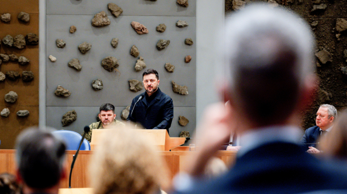 Zelenskyy tells EU: Use frozen assets to end Russia's appetite for war