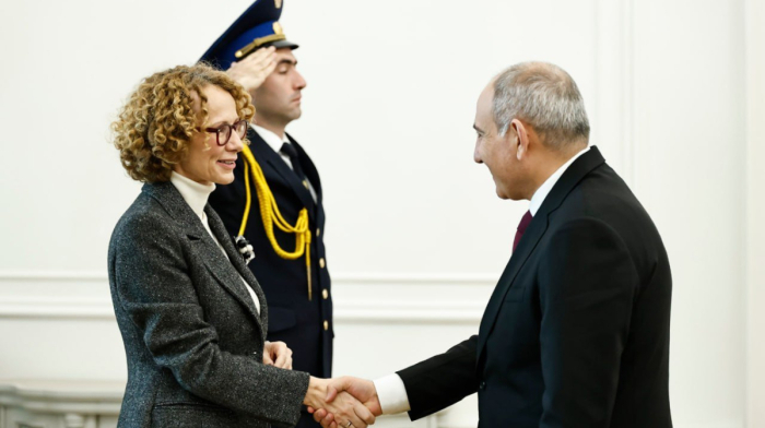 Armenian prime minister holds talks with senior NATO official in Yerevan