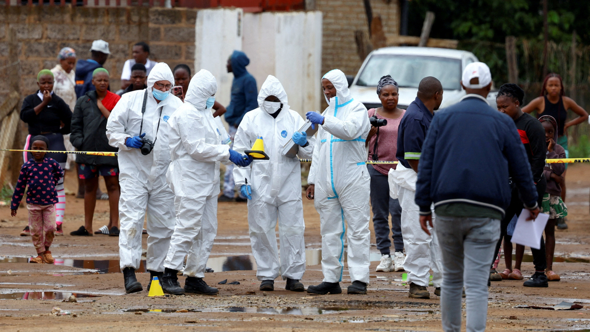 South Africa shooting: At least 10 killed west of Johannesburg