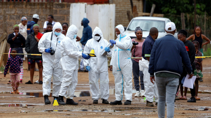 South Africa shooting: At least 10 killed west of Johannesburg