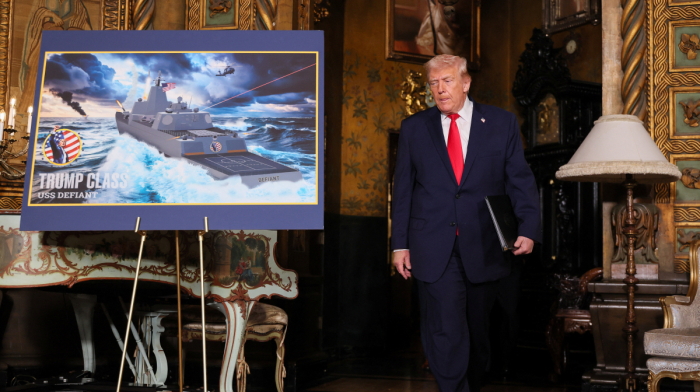 Trump announces plans for new class of U.S. battleships