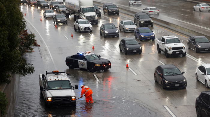 Heavy rain hits Southern California, triggering flash flooding
