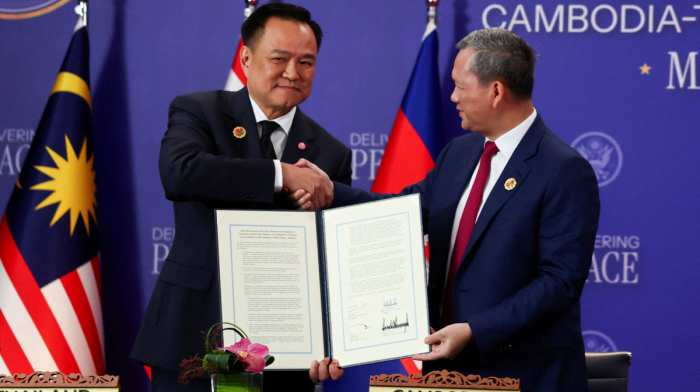U.S. welcomes Cambodia-Thailand ceasefire, urges full peace accord implementation