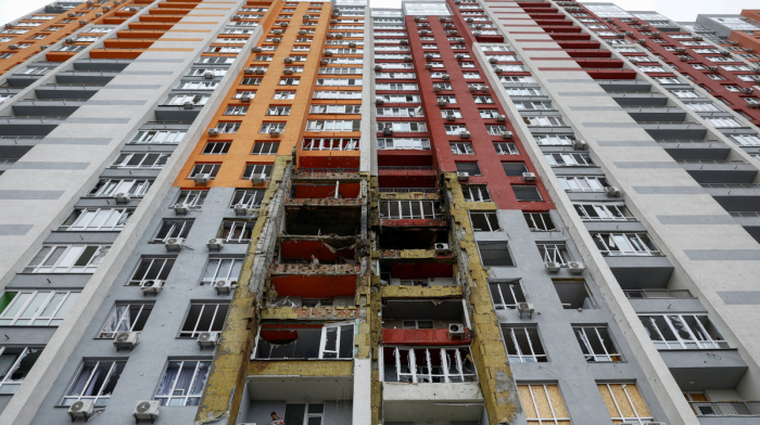 Russia strikes Kyiv, killing two and cutting power to millions