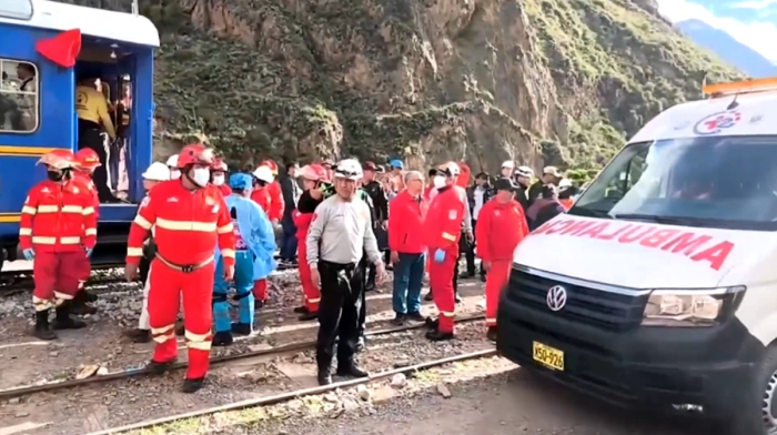 Deadly train collision near Machu Picchu injures 40, kills driver