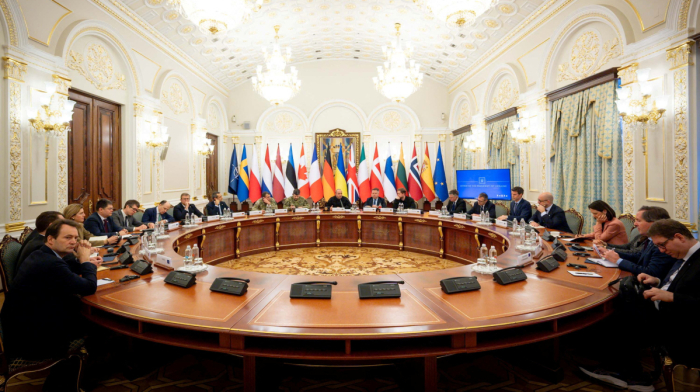 European advisers meet in Kyiv to discuss Ukraine peace plan