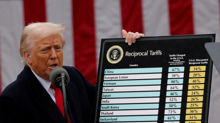 Trump says U.S. tariff revenues to exceed $600 billion