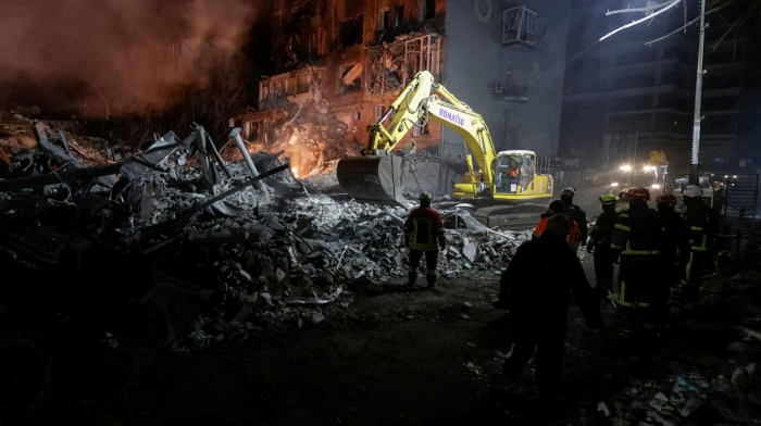 Russia strikes Ukraine's Kharkiv and Dnipro ahead of Paris peace talks