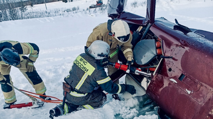 Two killed in private helicopter crash in Russia’s Perm region