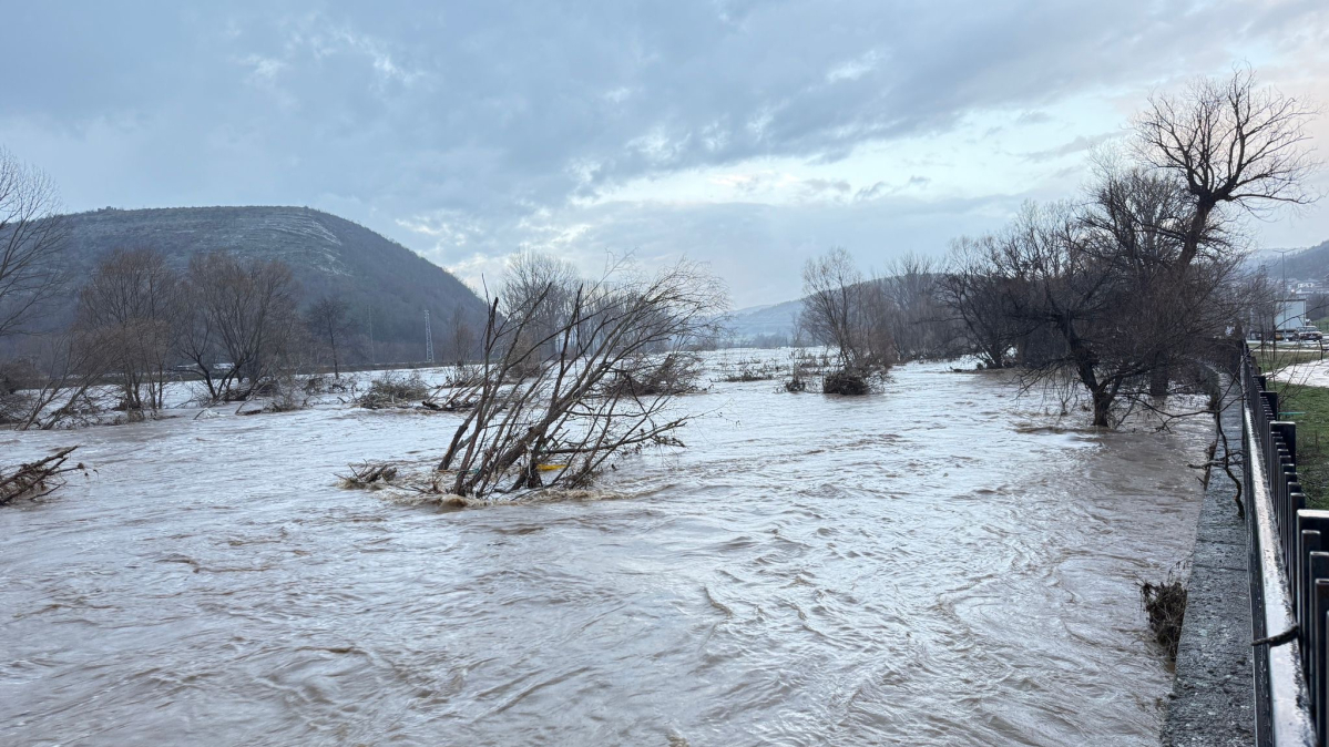 Severe rainfall triggers flooding in Krumovgrad, Bulgaria