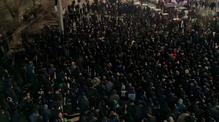 Tehran sees massive protests as unrest spreads nationwide