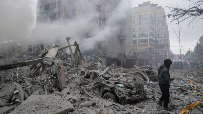 Russian missile barrage kills four in Ukraine’s Kharkiv
