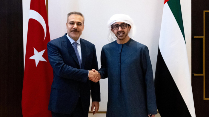 Türkiye’s Fidan visits Abu Dhabi for talks with UAE leader and foreign minister