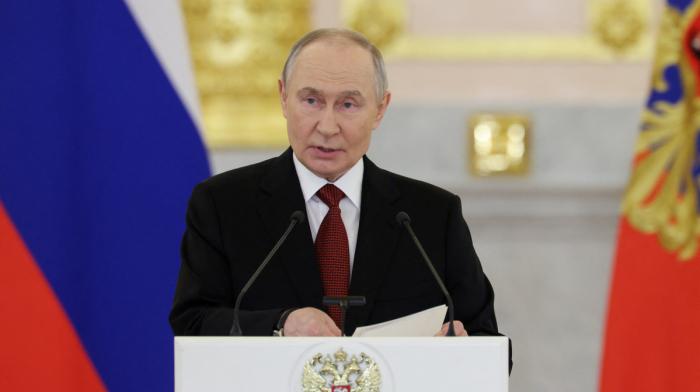 Russia's Putin says the world is getting more dangerous but is silent on Maduro and Iran