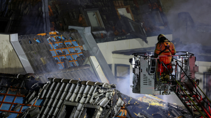 At least four injured as fire and explosions hit Utrecht city in the Netherlands