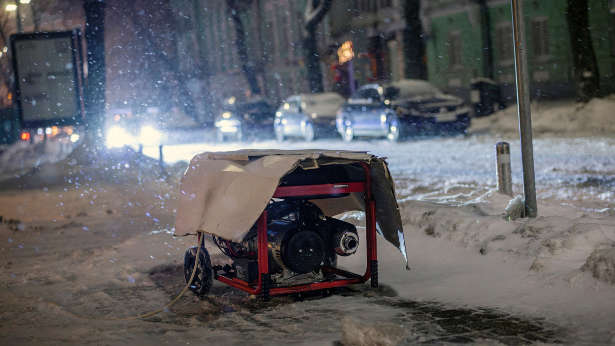Kyiv struggles as Russian strikes halve city’s electricity supply