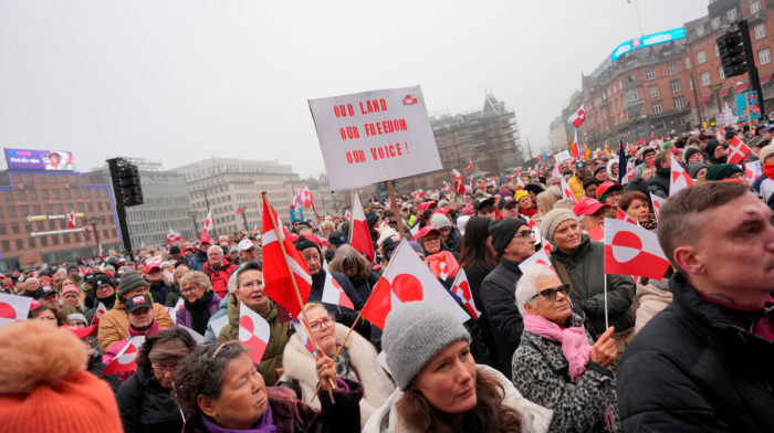 Denmark protests back Greenland as Trump threatens tariffs over Arctic island