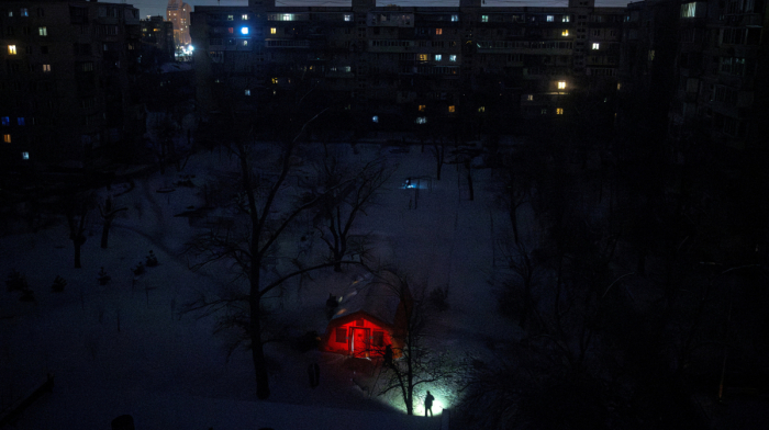 Russia drone strikes leave two dead and power outages in Ukraine