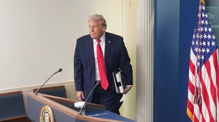 Trump joins the White House briefing amid Greenland and NATO tensions