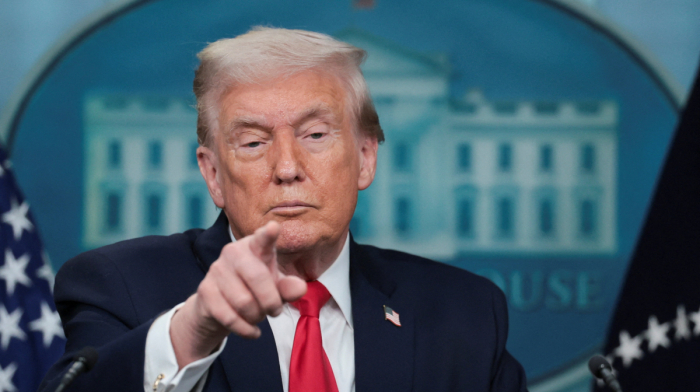 Trump joins the White House briefing amid Greenland and NATO tensions