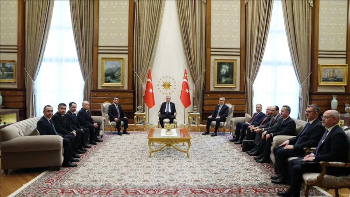 Top Turkish and Uzbek officials meet at first ‘4+4’ meeting in Ankara