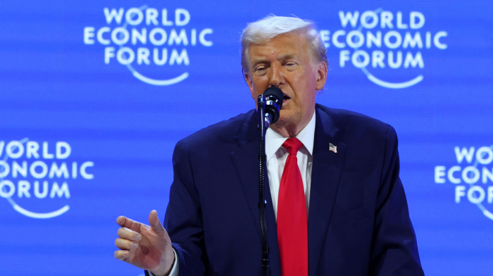 U.S. President Trump: 'I won’t use force', calls for 'immediate negotiations' to acquire Greenland at WEF 2026