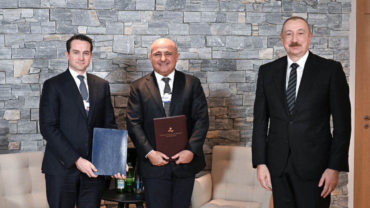 SOFAZ signs $1.4bn cooperation deal with Brookfield as Azerbaijan deepens Davos investment push