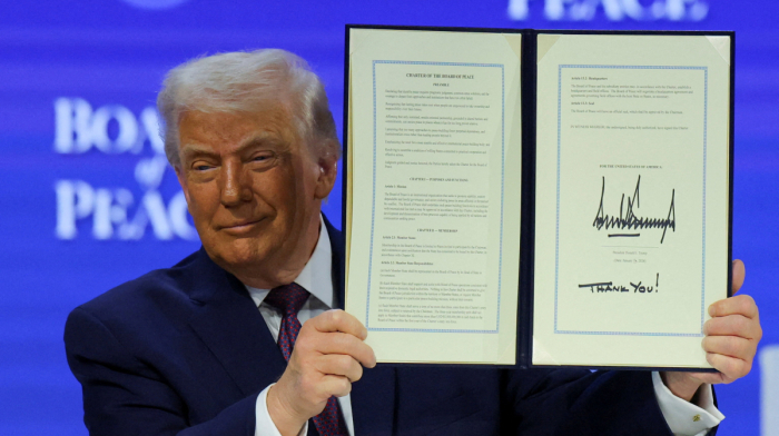 Donald Trump rolls out 'Board of Peace' in Davos