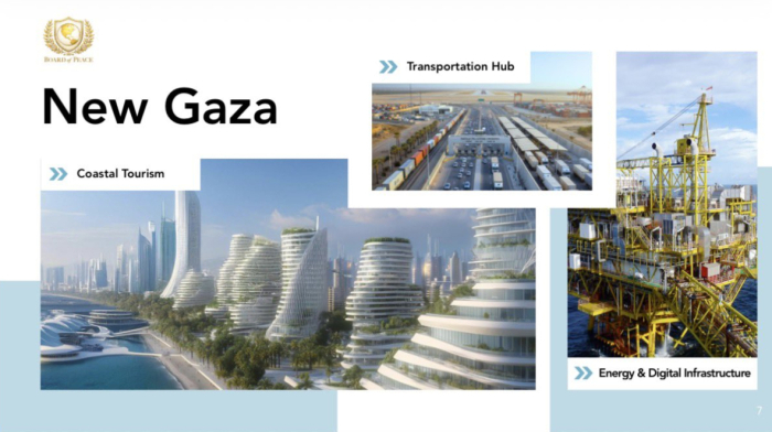 Coastal skyscrapers and a new airport: U.S. unveils 'New Gaza' rebuild plan