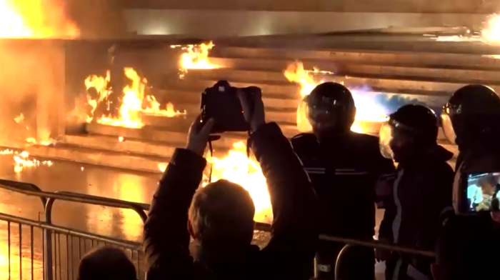 Albanian protesters clash with police after deputy PM indictment