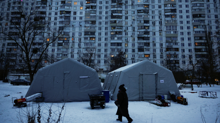 Russian air attack cuts power to more than a million Ukrainians